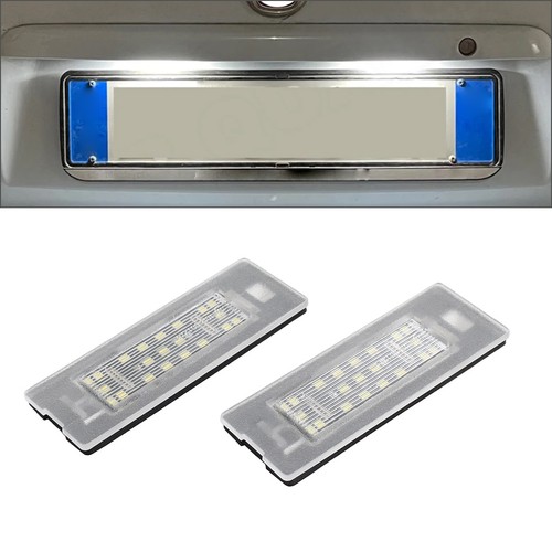 Pair rear number license - pair,